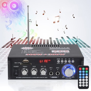 УСИЛИТЕЛЬ HIFI СТЕРЕО УСИЛИТЕЛЬ BLUETOOTH РАДИО ЦИФРОВОЙ УСИЛИТЕЛЬ МОЩНОСТИ
