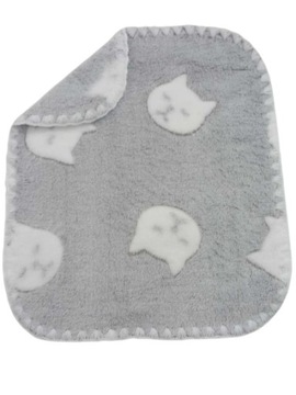 KOCYK polarowy dla lalki PUSZYSTY DWUSTRONNY