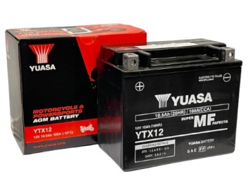Аккумулятор Yuasa YTX12-BS