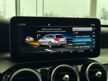 Mercedes Klasa C W205 Kombi Facelifting HYBRYDA 2.0 300 de 306KM 2020 Mercedes-Benz C 300 Plug In AMG Line / CarPlay / 1, zdjęcie 31