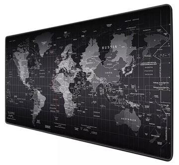 PODKŁADKA XXL POD MYSZKĘ MYSZ KLAWIATURĘ NA BIURKO GAMINGOWA MAPA AK135B