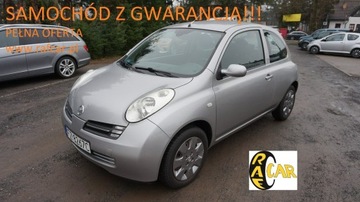 Nissan Micra III Hatchback 5d 1.2 i 16V 65KM 2005 Nissan Micra zarejestrowany, ubezpieczony.