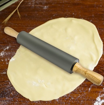 БОЛЬШОЙ СИЛИКОНОВЫЙ ВАЛОК ДЛЯ ТЕСТА ПИЦЦЫ, ВРАЩАЮЩИЙСЯ XXL