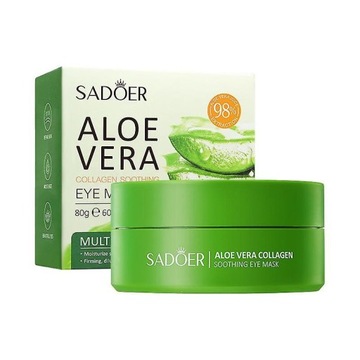 Sadoer Aloe Vera Kolagenowa Kojąca Maska Pod Oczy Nawilżająca Maska Pod Ocz