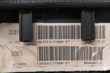 AIRBAG ŘIDIČE CITROEN XSARA PICASSO (N68) 96364249ZL 2.0L DIESEL 66KW