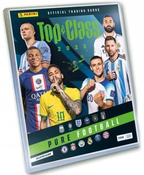 ALBUM TOP CLASS 2023 + 2 karty MESSI MIAMI eternal