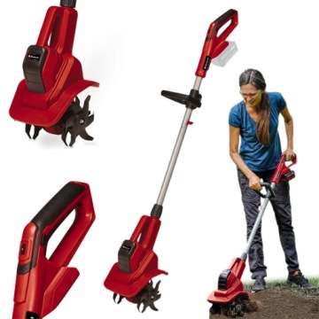 EINHELL АККУМУЛЯТОРНЫЙ КУЛЬТИВАТОР 18 В, 20 см, GE-CR 18/20 Li E-So