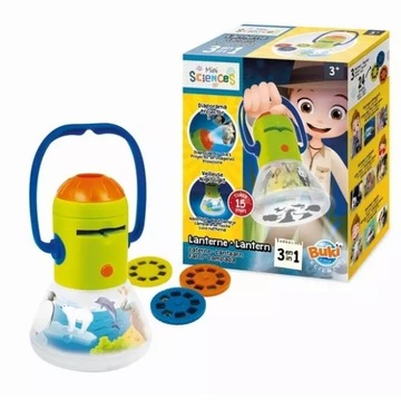 Buki: Latarka projektor 3w1 – Mini Sciences 9006