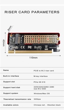 Адаптер радиатора JEYI CoolSwift PCIe SSD M.2 NVMe