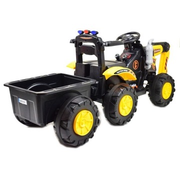 ТРАКТОР, АККУМУЛЯТОРНЫЙ ЭКСКАВАТОР + ПРИЦЕП, /HT9158