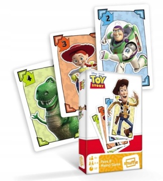 TOY STORY Karty dla Dzieci do Grania Piotruś TANIO