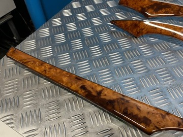 MERCEDES W211 LIFT AVANTGARDE ДЕКОРЫ ДЕРЕВЯННЫЕ ПОЛОСКИ