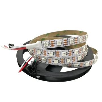 WS2812B Адресная светодиодная лента ARGB, белая, 60LED/м