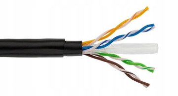 NEKU Патч-корд для улицы UTP кат.6 RJ45 UV CU 50м