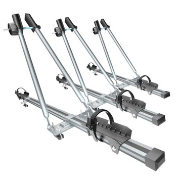 3x BAGAŻNIK DACHOWY NA ROWER - UCHWYT ROWEROWY ALUMINIOWY NA DACH - AMOS