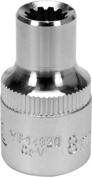 YATO NASADKA SPLINE 1/2 x 8MM YT-14820