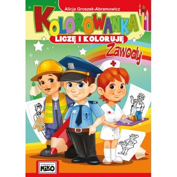 KOLOROWANKA LICZĘ I KOLORUJĘ ZAWODY