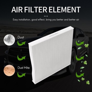 FILTR VZDUCHU KABINA DO RAM 1500 2500 3500 ORAZ DVEŘE FILTRU
