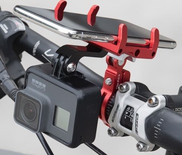 Uchwyt rowerowy na telefon latarkę/kamere GUB G-89