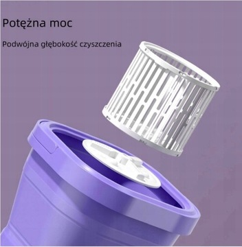 QQMH5KDS Отдельно стоящая стиральная машина, складная ультразвуковая турбина с USB-очистителем