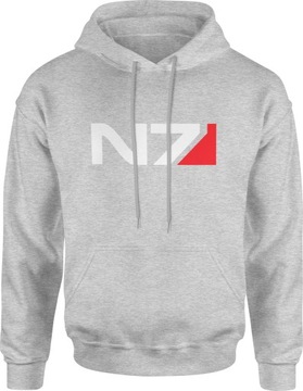 MASS EFFECT EDYCJA LEGENDARNA N7 BLUZA MĘSKA R XL Z KAPTUREM DRESOWA NADRUK