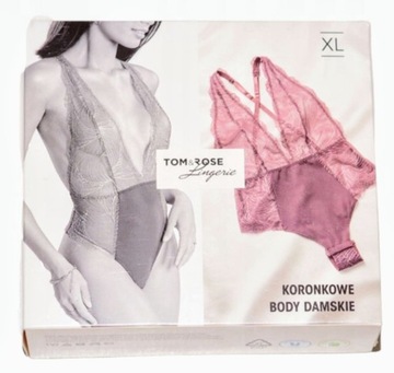 BODY KORONKOWE eleganckie zmysłowe *XL