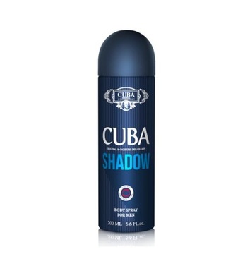 Dezodorant perfumowany Cuba Shadow 200ml Oryginał