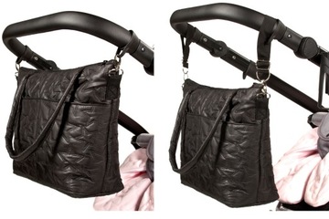 СУМКА-ОРГАНИЗАТОР ДЛЯ КАЖДОЙ КОЛЯСКИ, СТЕГАНАЯ ТКАНЬ