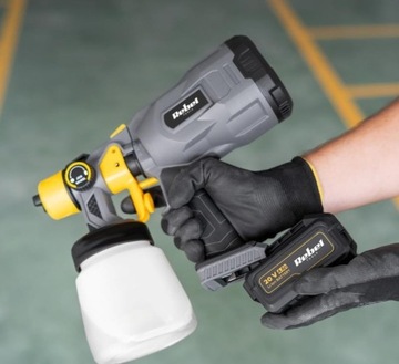 Аккумуляторный покрасочный пистолет 20В.