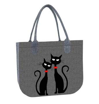 Torebka Bertoni Lady - Black Cats