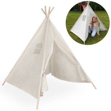 Палатка-домик Tipi Wigwam для детей в индийском стиле, 135 см.