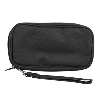 черная сумка для хранения цифровых вещей с сумкой для наушников,
