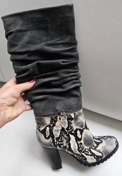 Сапоги Pier Lucci, натуральная кожа, размер 40.