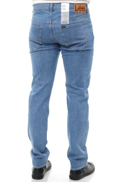 LEE DAREN ZIP spodnie męskie proste jeans W38 L34