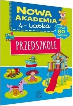 SBM NOWA AKADEMIA 4 LATKA PRZEDSZKOLE 80 NAKLEJEK