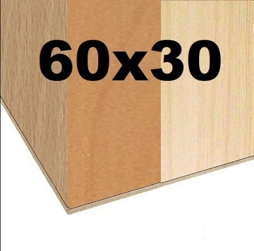 HDF 3mm 600x300 1STR BUK, OLCHA, SOSNA