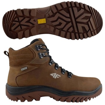 BUTY MĘSKIE ZIMOWE WODOODPORNE 4F TRAPERY POLSKI PRODUKT r. 45