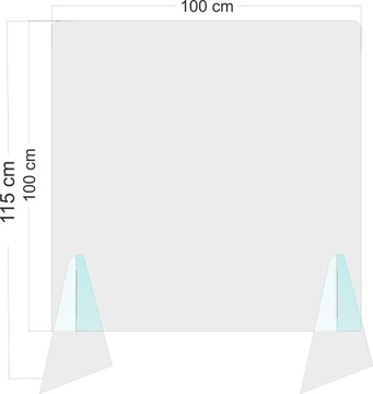 Крышка оргстекла 200х100, оргстекло, стоячее, 4мм
