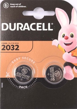 Bateria DURACELL DL 2032 3V x 2 szt.