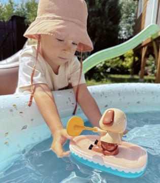 ЗАВОДНАЯ ИГРУШКА ДЛЯ ВАННЫ КОРАБЛЯ ВУПИ ЗАВОДНАЯ ИГРУШКА