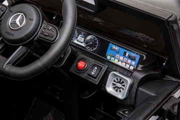 MERCEDES G63 AMG КОЖА, EVA Автомобиль 4х4 на аккумуляторе