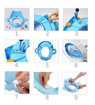 ПОКРЫТИЕ НА УНИТАЗ, ПРОТИВОСКОЛЬЗЯЩЕЕ СИДЕНЬЕ С РУЧКАМИ ДЛЯ УНИТАЗА, МЯГКИЙ ТУАЛЕТ