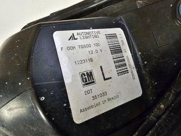 OPEL AMPERA HALOGEN LEVÝ PŘEDNÍ SVĚTLO MLHOVKA