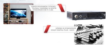 Tuner DVB-T2 Optibox nGEN H.265