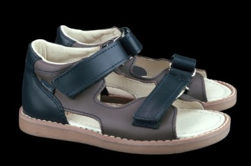 Сандалии Mrugała HUGO 1106/8-39 на липучке, размер. КАМЕНЬ 20