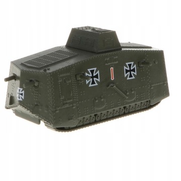 2x1/100 немецкий тяжелый танк A7V времен Первой мировой войны