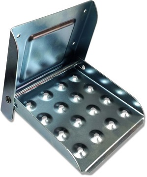 MOCNY MASYWNY STOPIEŃ SKŁADANY SCHODEK NA BURTĘ