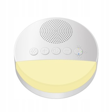 LAMPKA LED SZUMIĄCA DLA DZIECI BIAŁY SZUM KOŁYSANK