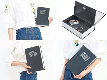 Скрытый сейф, имитирующий энциклопедии, книгу, коробку, ключ ZWY.
