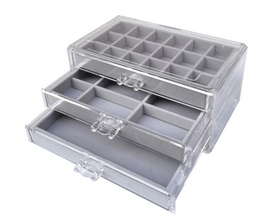 Органайзеры для пигментов | 3 ЯЩИКА ПРОЗРАЧНЫЕ